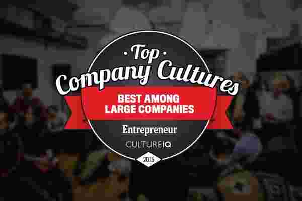 25个最佳大公司文化2015年