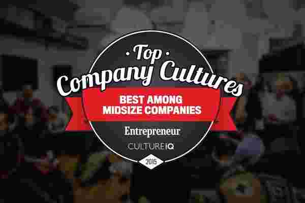 The 25 Best Medium-Sized Company Cultures in 2015