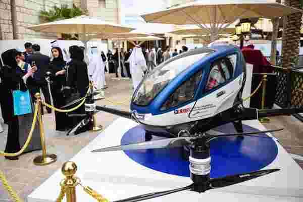 乘客无人机将于今年夏天开始在迪拜上空飞行